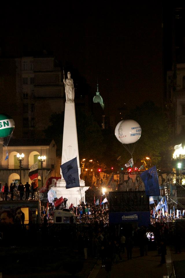 Cristina Fernandez de Kirchner 2011 - Elecciones 23 de octubre- Plaza de Mayo
