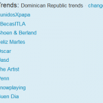 EleccionesRD2012 - Politicos Dominicanos Quieren Ser Trending Topic