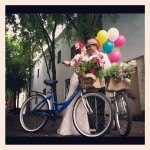 cicloboda novios en bicicleta