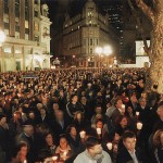 Marcha por La Inseguridad en La Plaza De Mayo